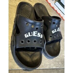 Vtg Guess slides Y2K Size 10 Beach Vacation Wear
